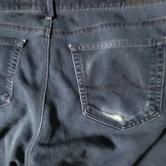 AG Adriano Goldschmied  The Stevie Mid rise Slim Straight Leg Size 32R - Picture 4 of 12